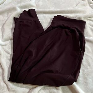 Women's Burgundy joggers